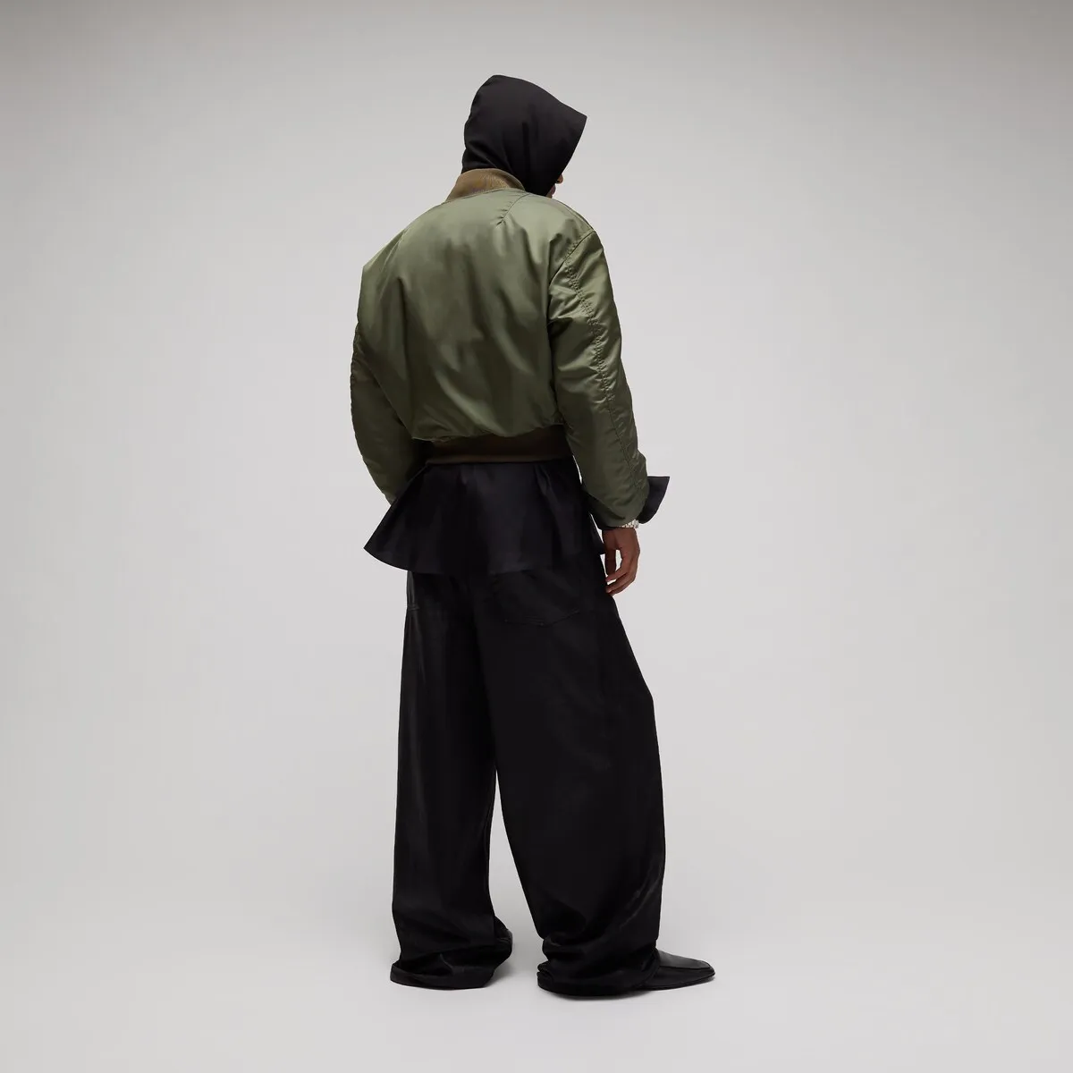 Gucci Nylon Twill Zip Jacket | Thumbnail 3