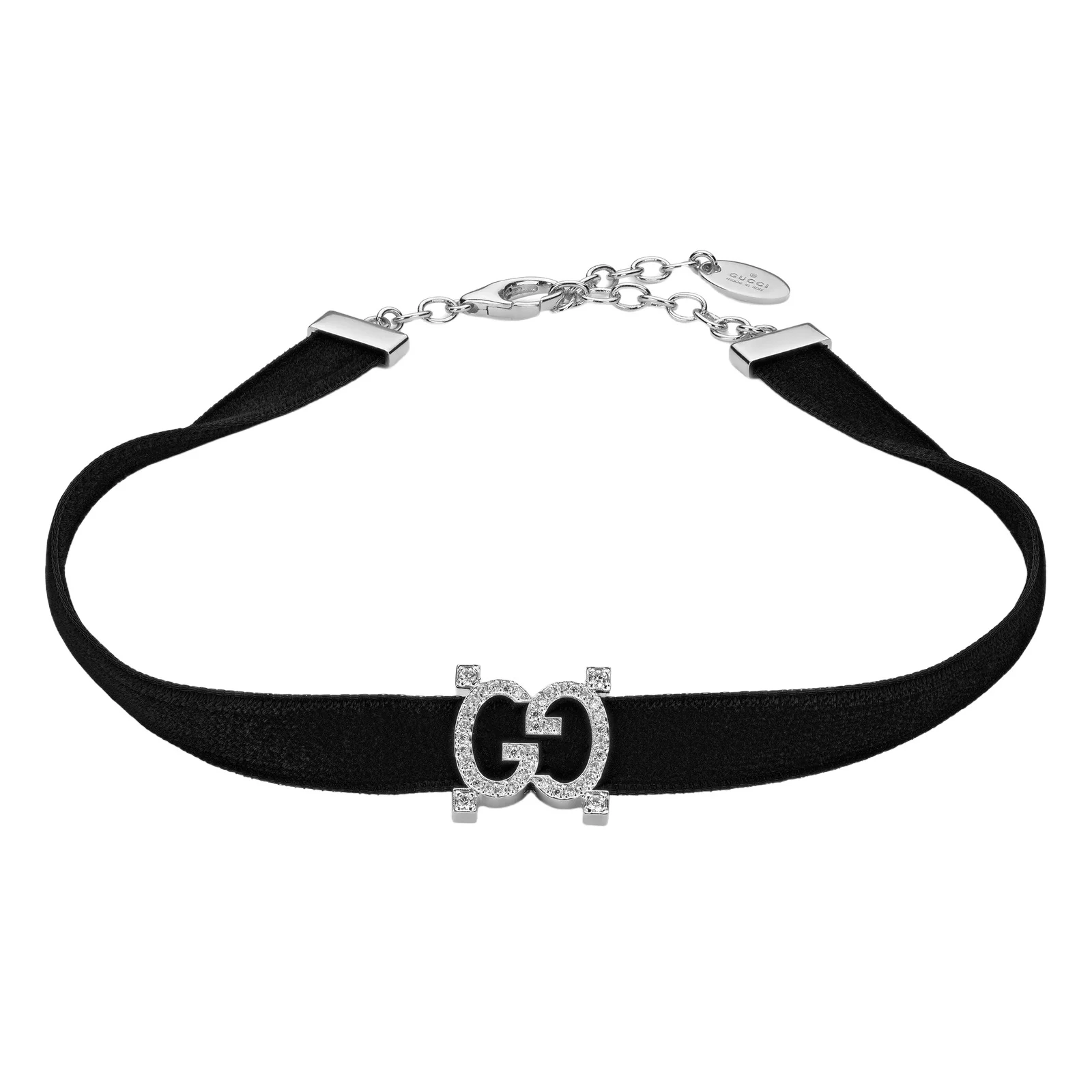 Gucci Choker Necklace With Crystal GG