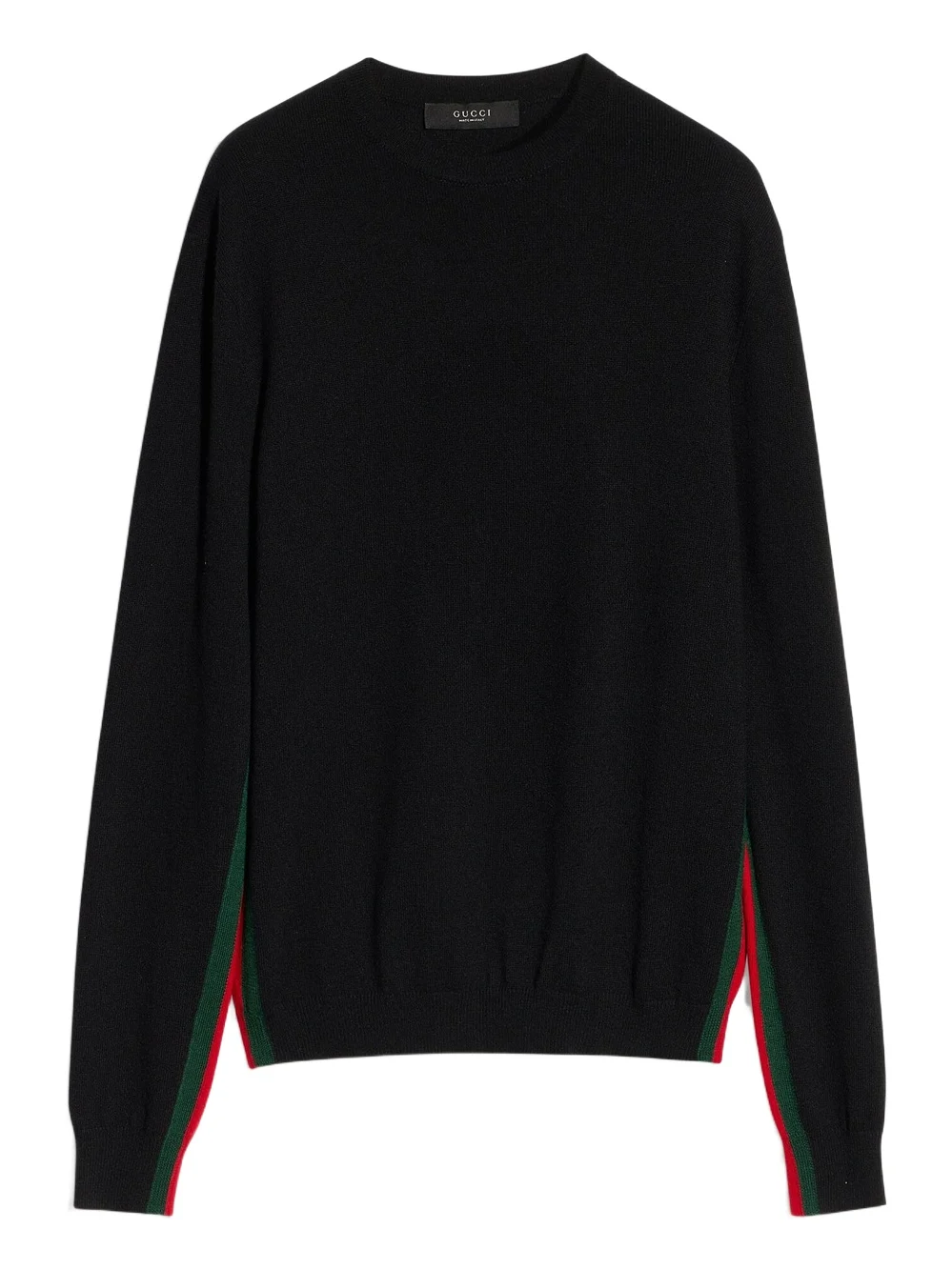 Gucci Cashmere Knit Sweater With Web