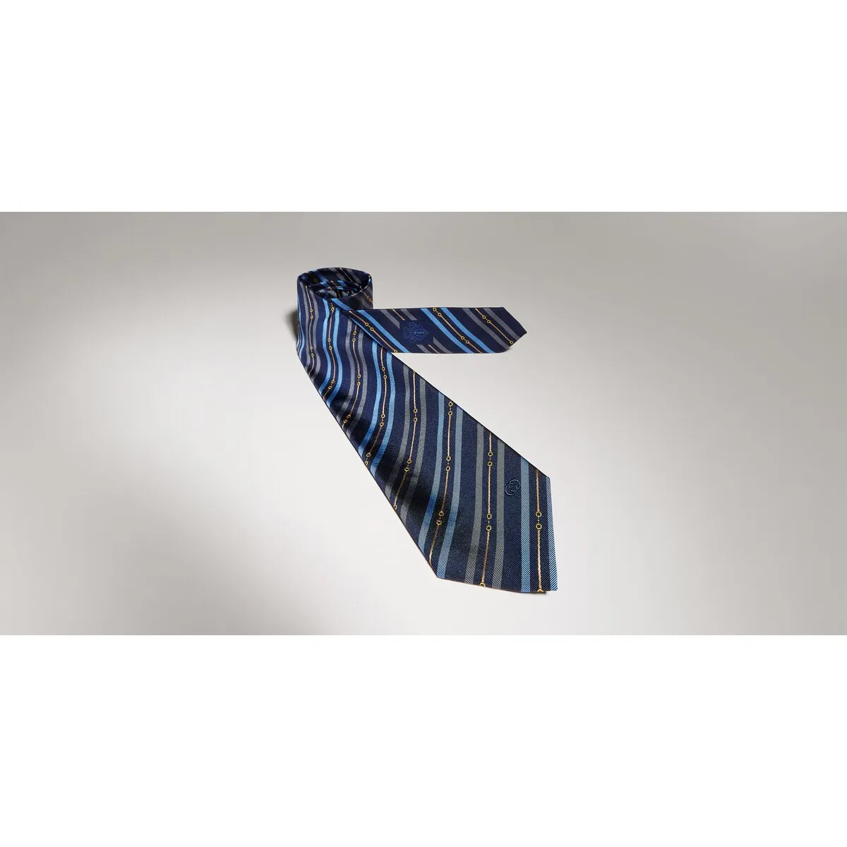 Gucci Horsebit Interlocking G Silk Tie | Thumbnail 3 Gucci Horsebit Interlocking G Silk Tie | Thumbnail 3