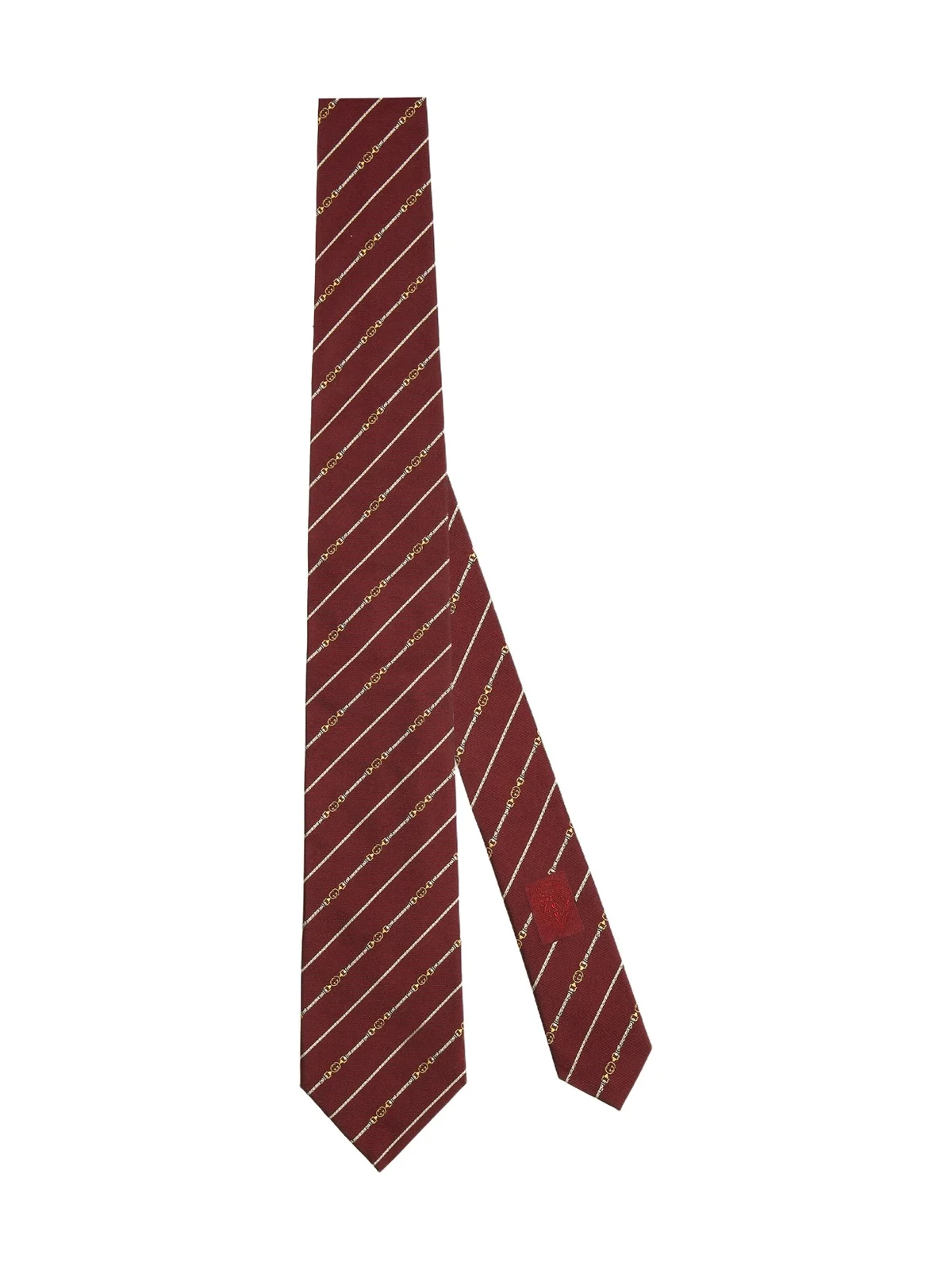 Gucci Interlocking G Belt Silk Tie