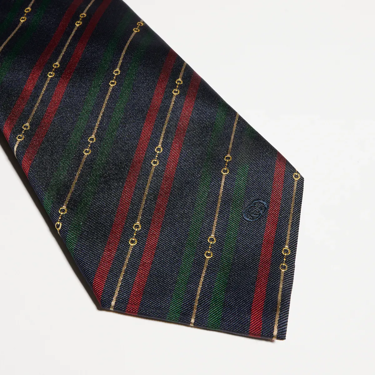 Gucci Horsebit Interlocking G Silk Tie | Thumbnail 2