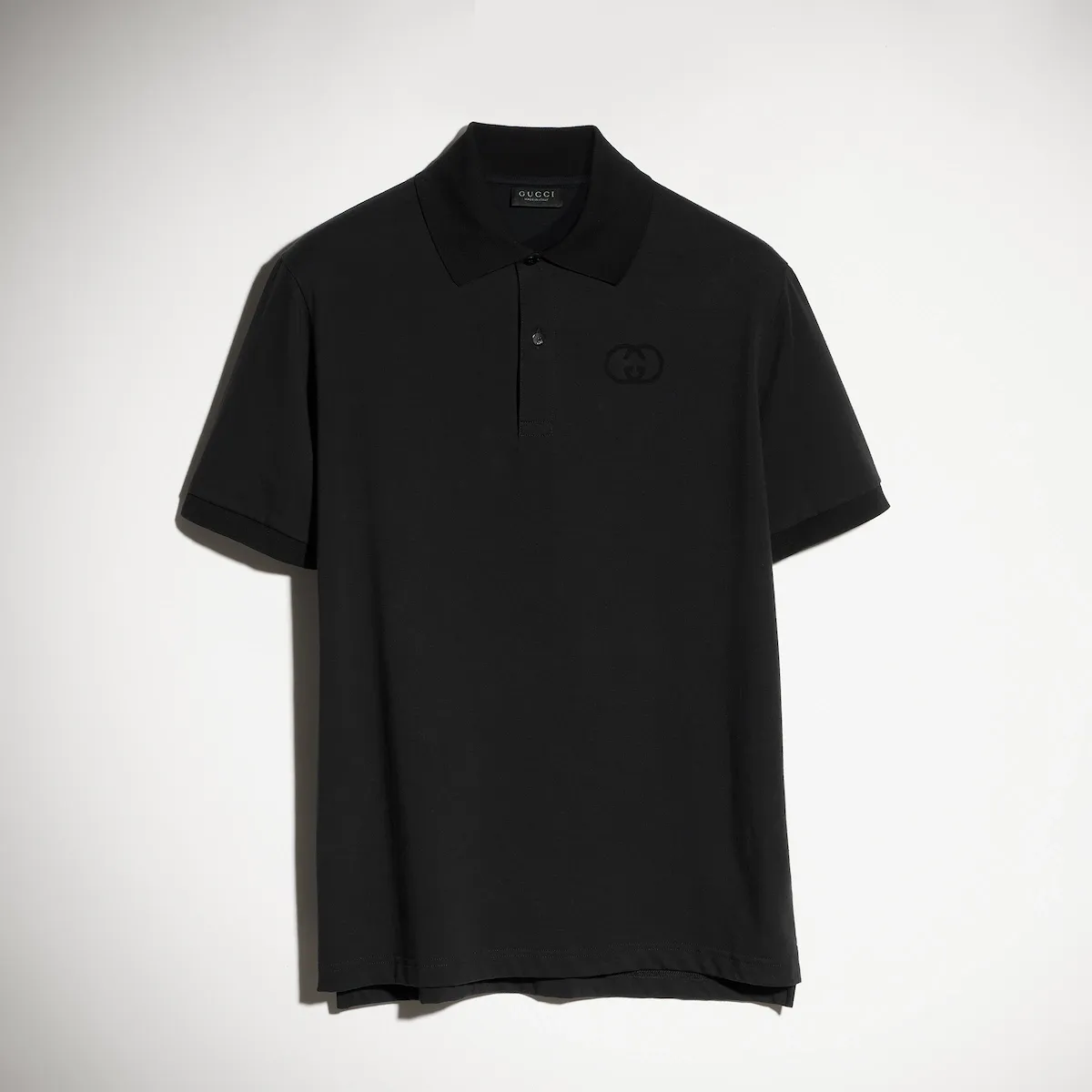 Gucci Cotton Jersey Polo Shirt With Interlocking G | Thumbnail 2 Gucci Cotton Jersey Polo Shirt With Interlocking G | Thumbnail 2