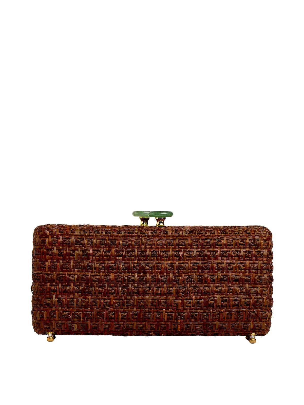 Akumal Raffia Clutch