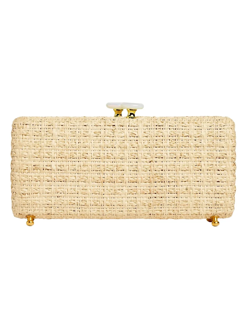 Akumal Raffia Clutch