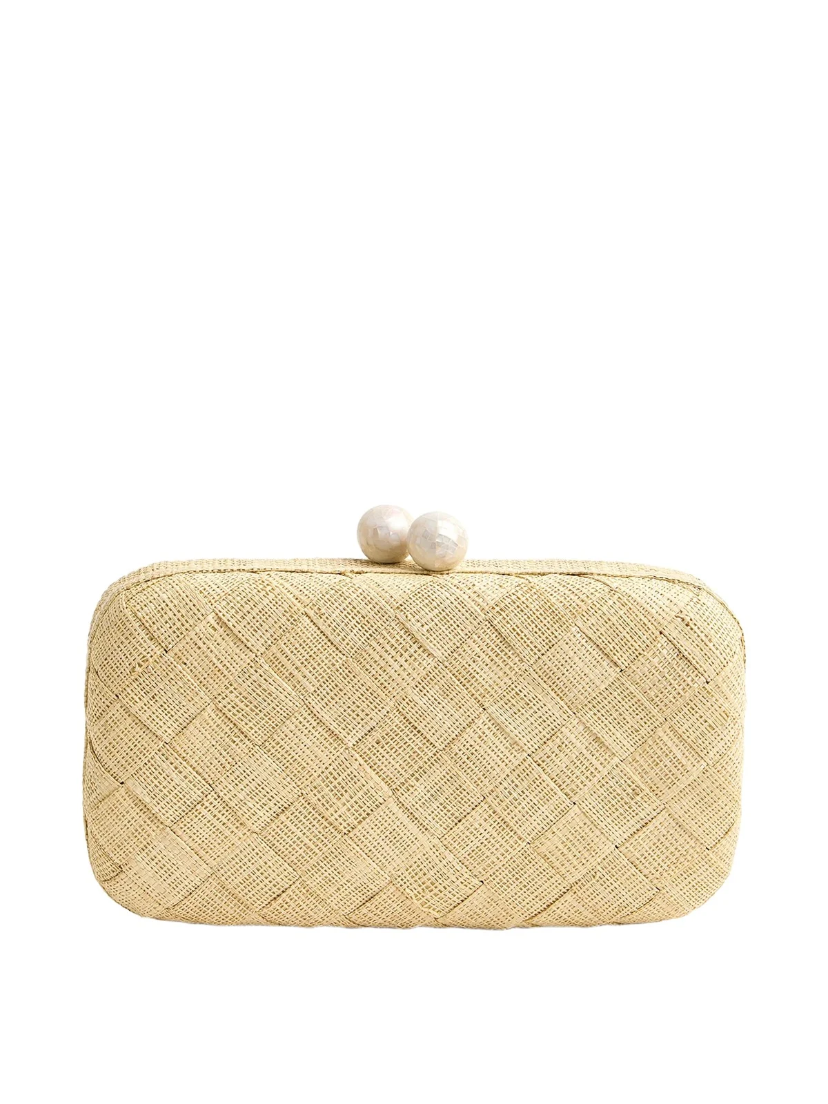 Halsey Raffia Clutch