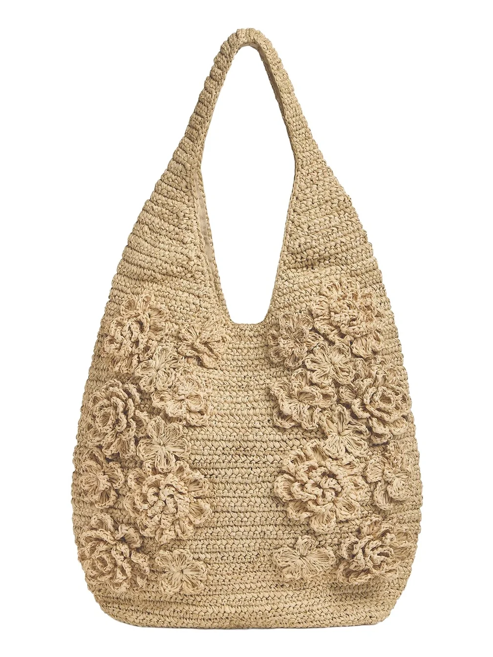 Emm Kuo Large Raffia Pinet Tote