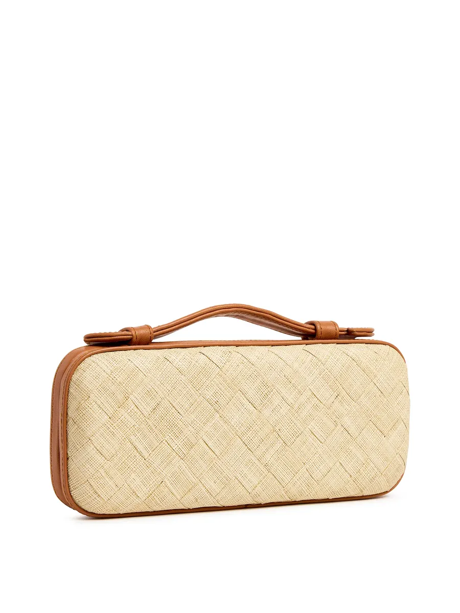 Emm Kuo Raffia Gin Lane Clutch | Thumbnail 2 Emm Kuo Raffia Gin Lane Clutch | Thumbnail 2