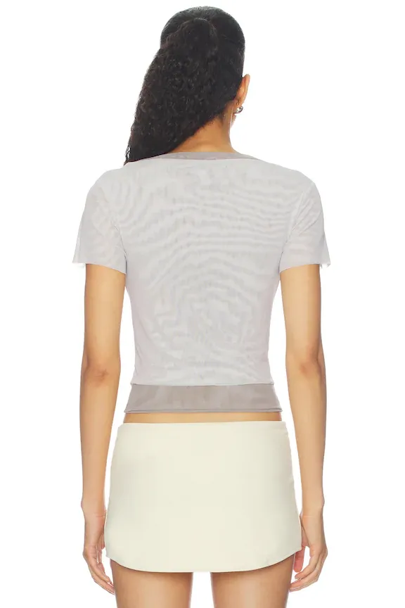House of Sunny Double Layer Mesh Top | Thumbnail 2