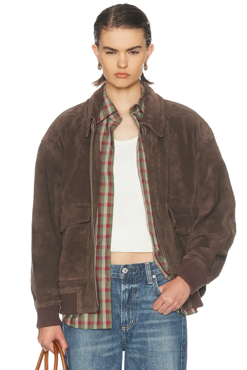 Citizens of Humanity Vivienne Suede Jacket | Thumbnail 2