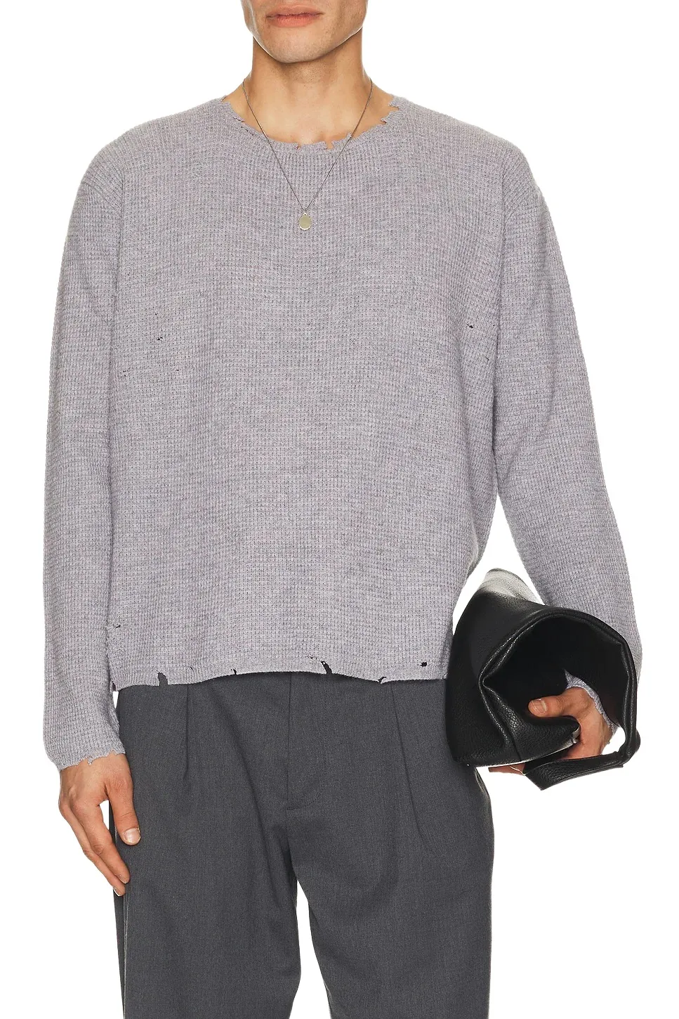 Second/Layer Friends Pullover Waffle Sweater