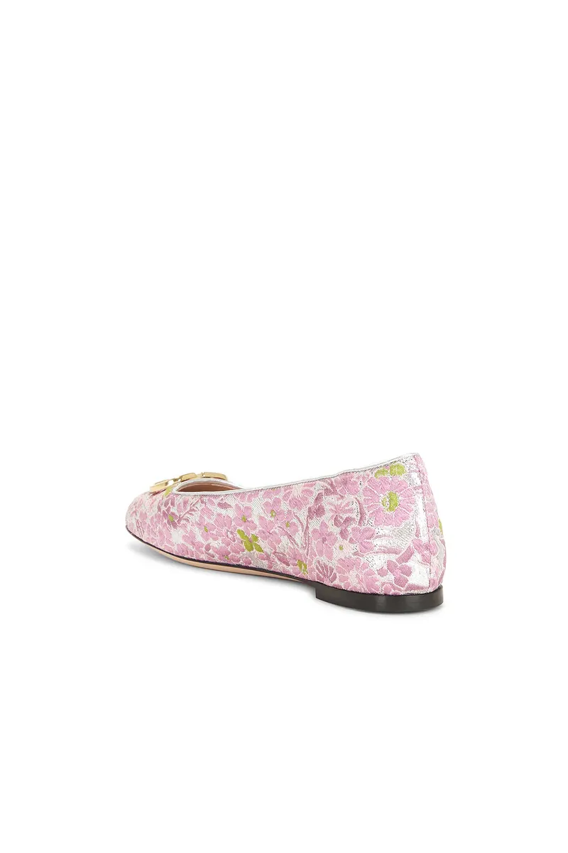 Valentino Garavani V Logo Signature Ballerina Flat | Thumbnail 3