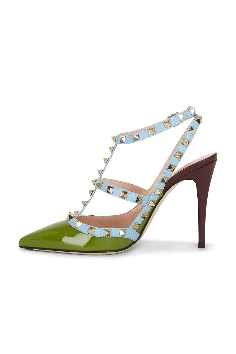 Valentino Garavani Rockstud Ankle Strap Pump | Thumbnail 5 Valentino Garavani Rockstud Ankle Strap Pump | Thumbnail 5