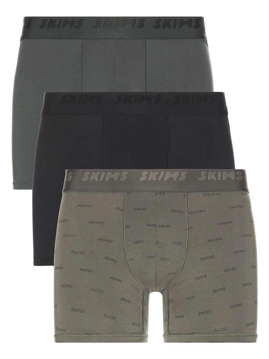 Skims Stretch 3 Pack Boxer Brief 3
