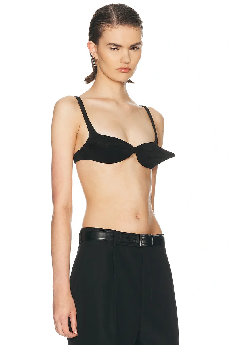 Jean Paul Gaultier Conic Flat Cup Bra Top | Thumbnail 3