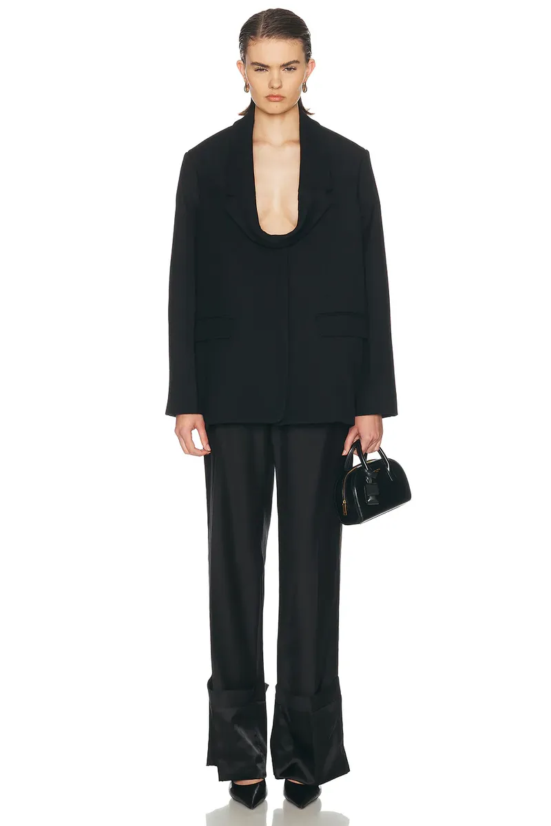 Jean Paul Gaultier Exposed Lining Tailored Trouser | Thumbnail 6 Jean Paul Gaultier Exposed Lining Tailored Trouser | Thumbnail 6