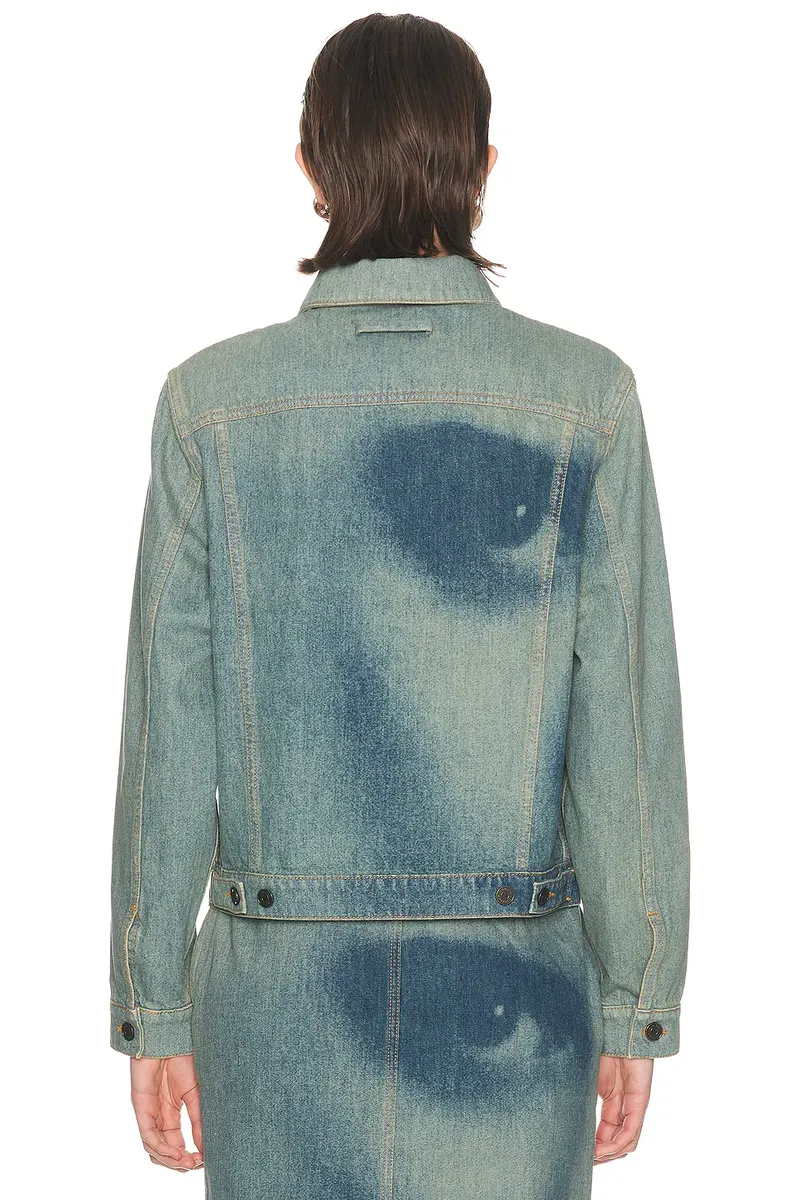 Jean Paul Gaultier Face Print Denim Jacket | Thumbnail 3 Jean Paul Gaultier Face Print Denim Jacket | Thumbnail 3