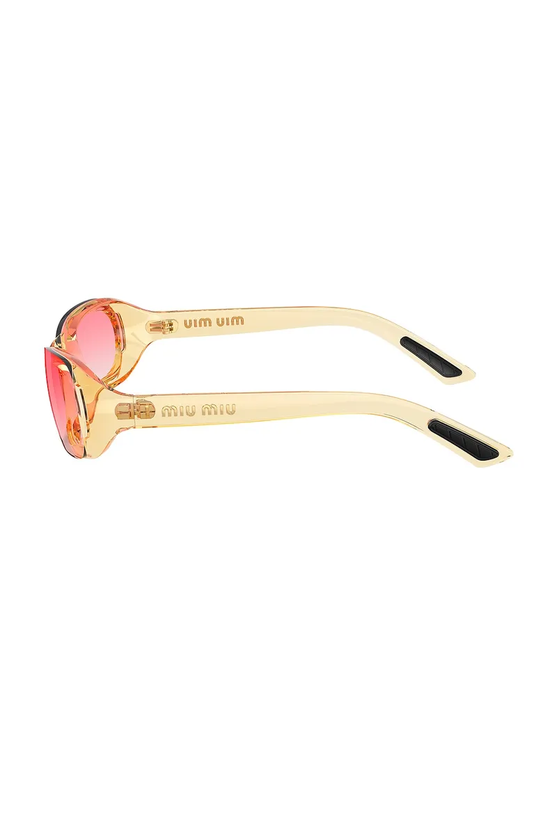 Miu Miu Oval Sunglasses | Thumbnail 3