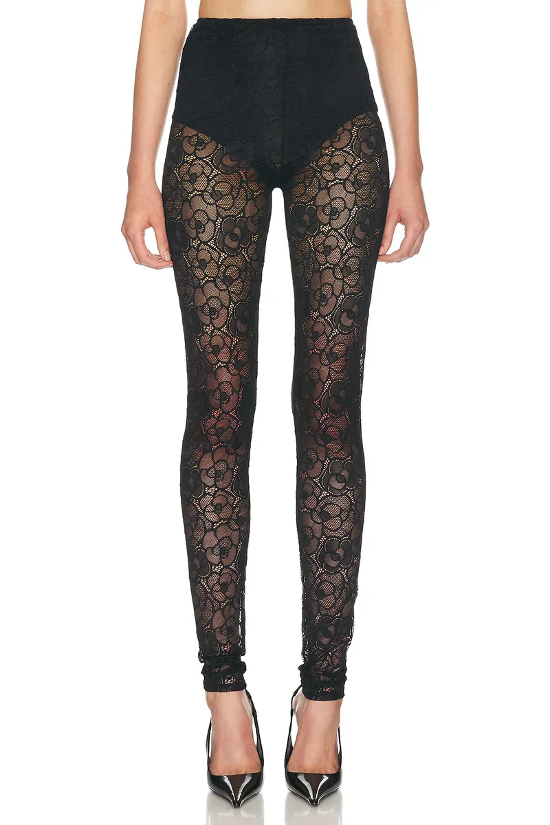 Kiki de Montparnasse Anemone Lace Legging | Thumbnail 2