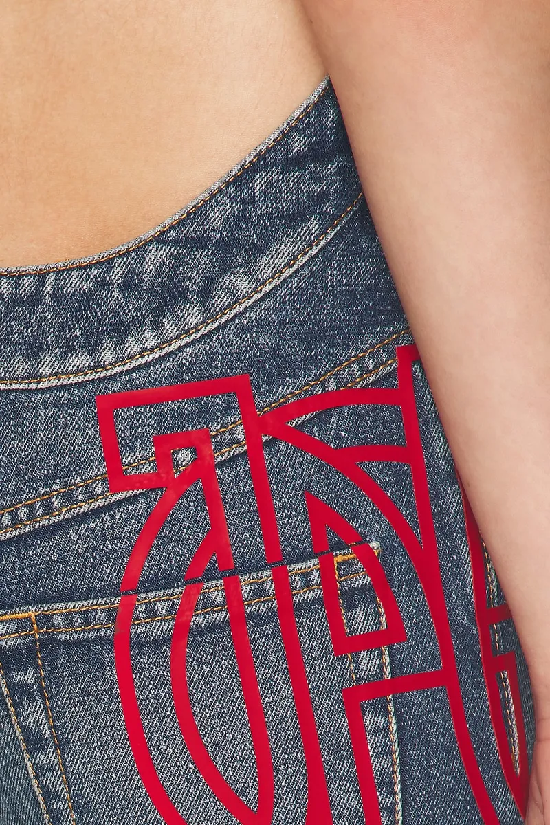 Jean Paul Gaultier Wavy Waistband Straight Leg | Thumbnail 6