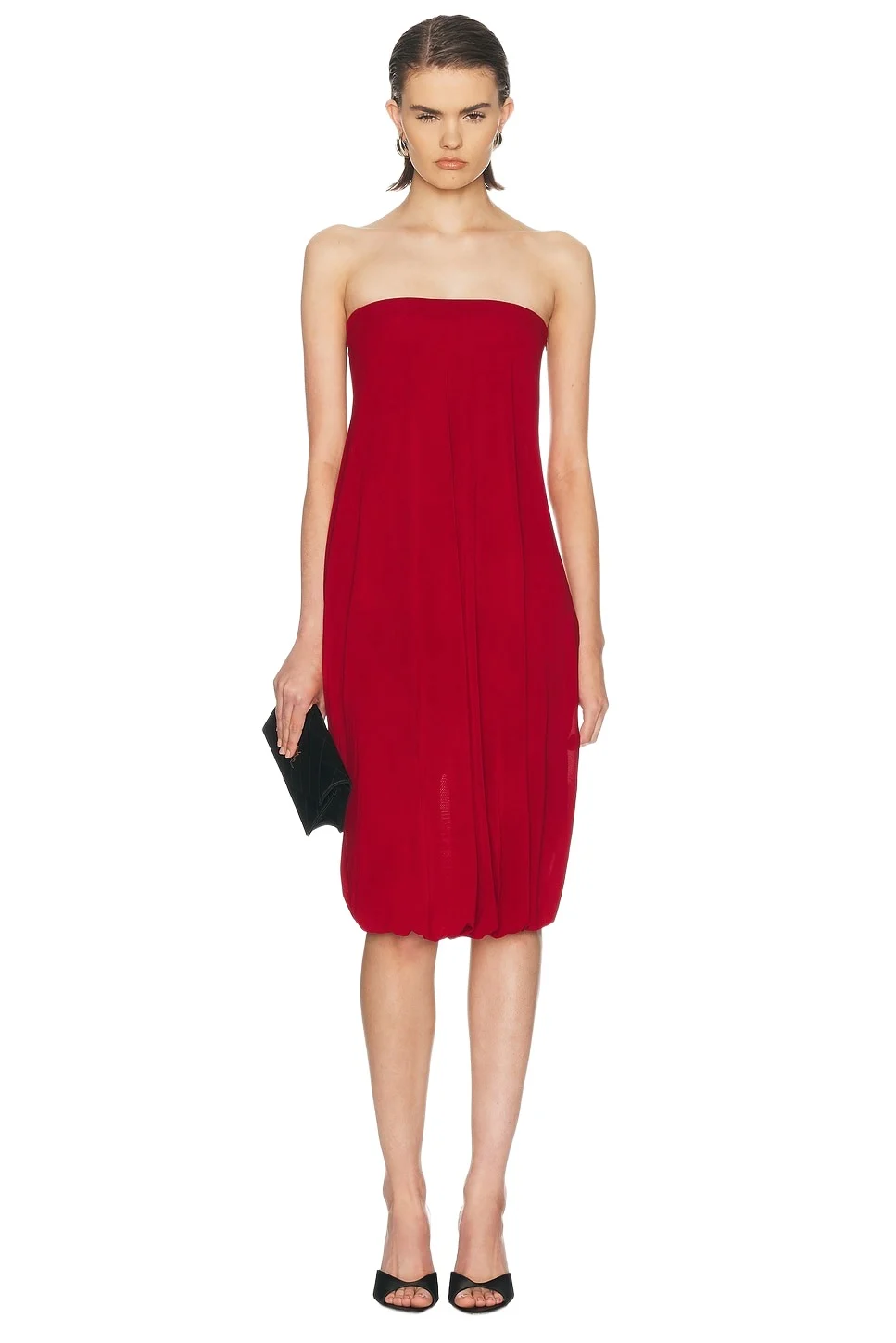 Stretch Viscose Bustier Dress