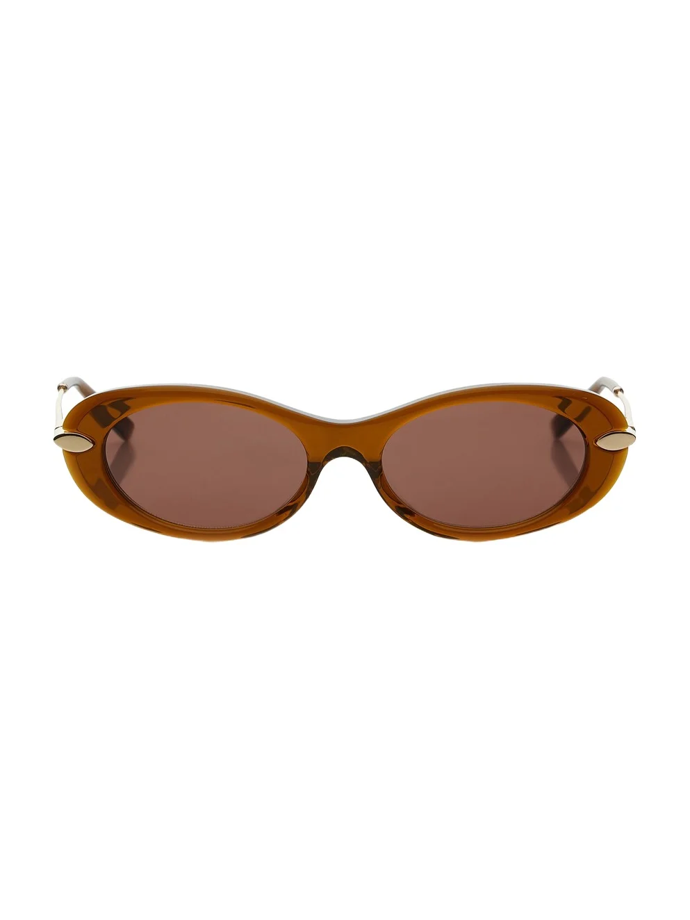 Bold Oval-Frame Acetate Sunglasses Bold Oval-Frame Acetate Sunglasses