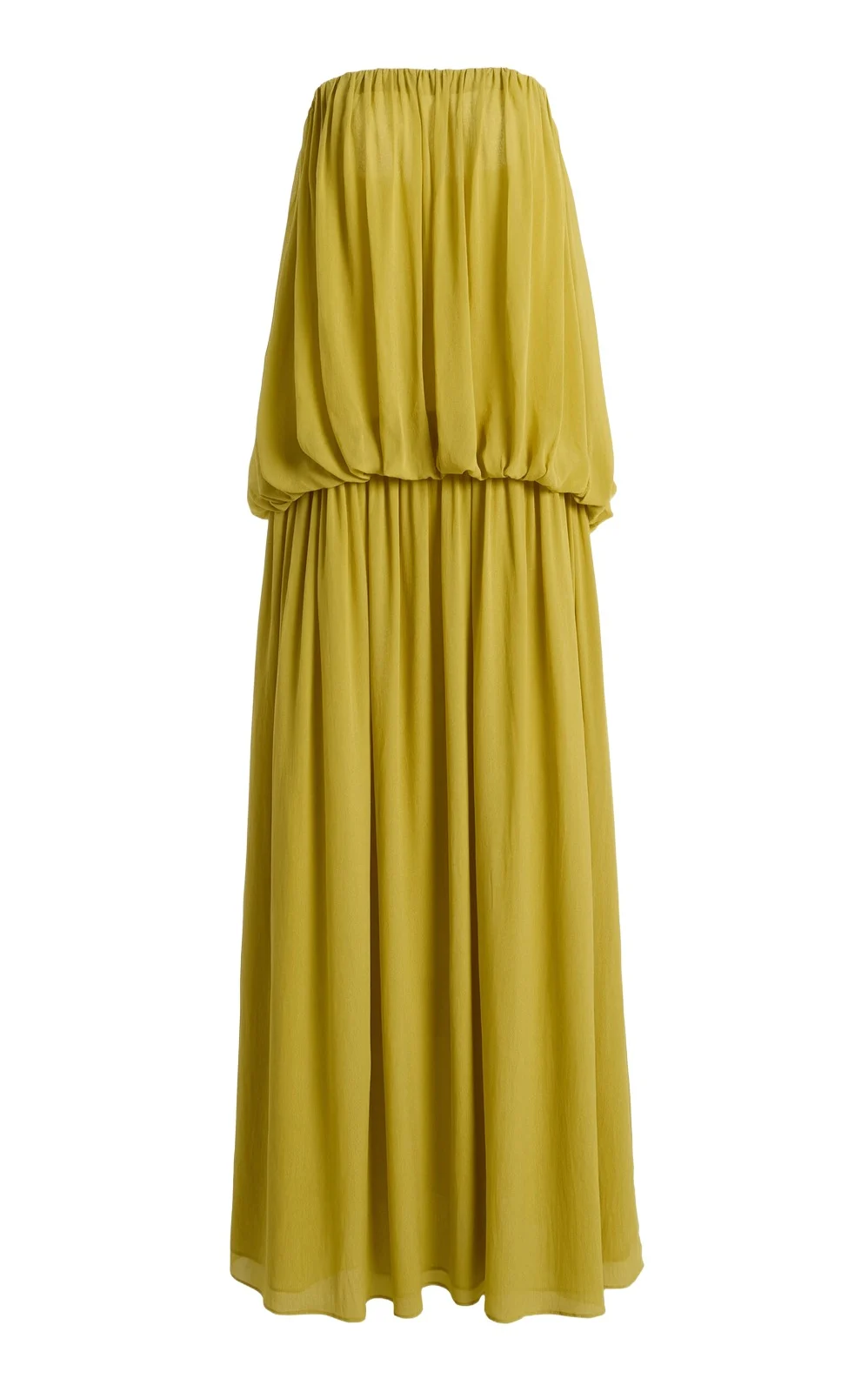 Third Form Exclusive In Passing Strapless Chiffon Maxi Dress