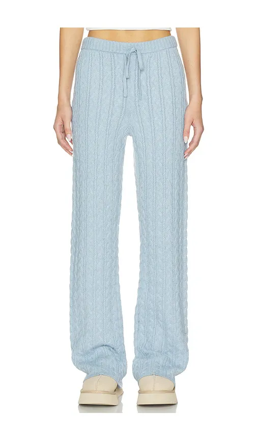 Skims Sweater Knit Cable Straight Leg Pant | Thumbnail 2 Skims Sweater Knit Cable Straight Leg Pant | Thumbnail 2