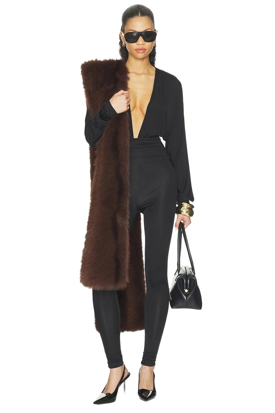 L'Academie X Blake Evin Lotte Faux Fur Scarf
