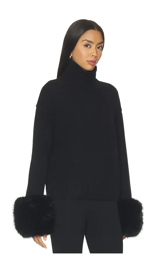 EAVES X Blake Evin Marcia Fur Trim Sweater | Thumbnail 2 EAVES X Blake Evin Marcia Fur Trim Sweater | Thumbnail 2