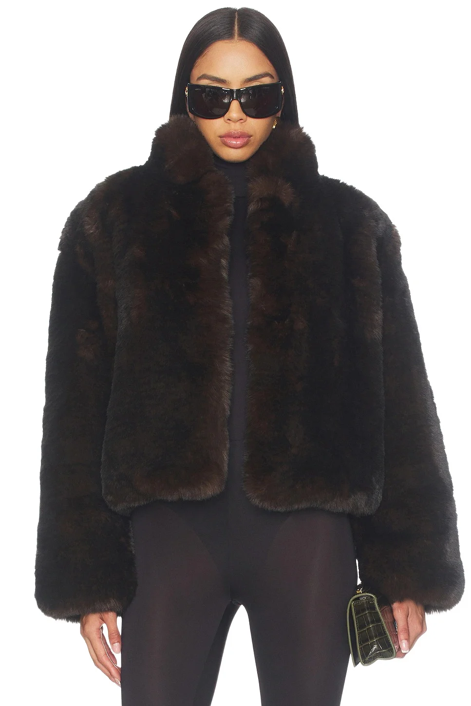 X Blake Evin Lars Faux Fur Jacket