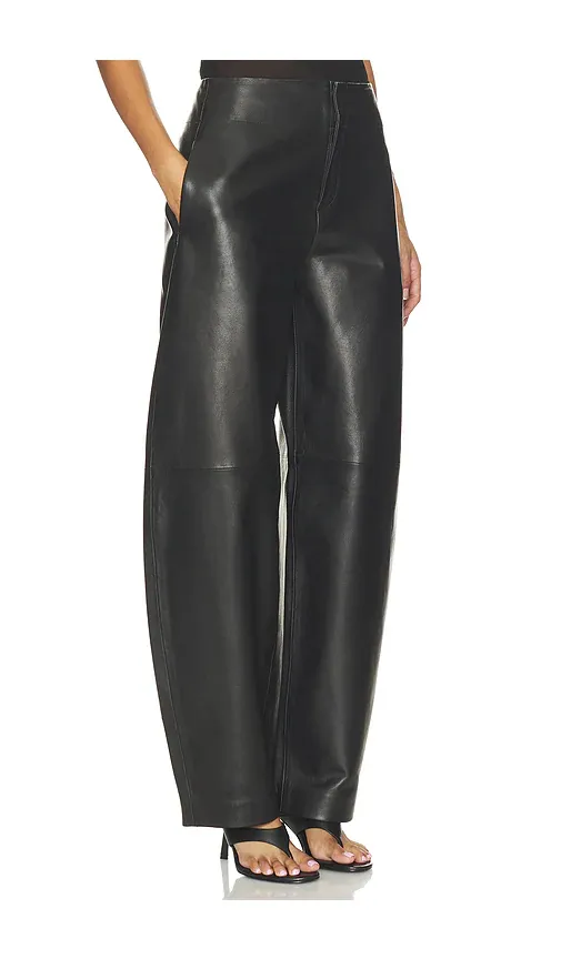 EAVES Mai Sculptural Leather Pant | Thumbnail 2 EAVES Mai Sculptural Leather Pant | Thumbnail 2