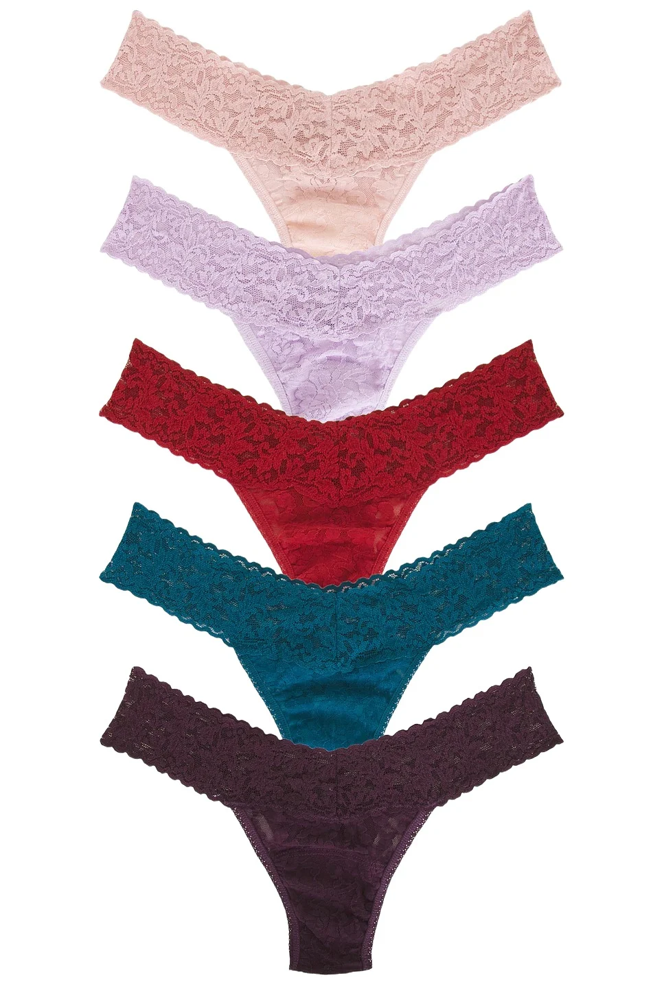 Hanky Panky Signature Low Rise Thong 5 Pack