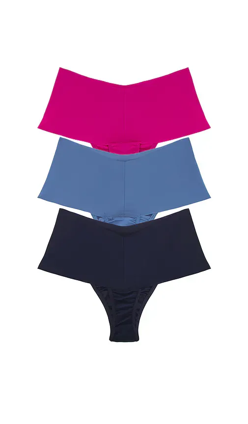 Hanky Panky Breathe High Rise Thong 3 Pack | Thumbnail 2 Hanky Panky Breathe High Rise Thong 3 Pack | Thumbnail 2