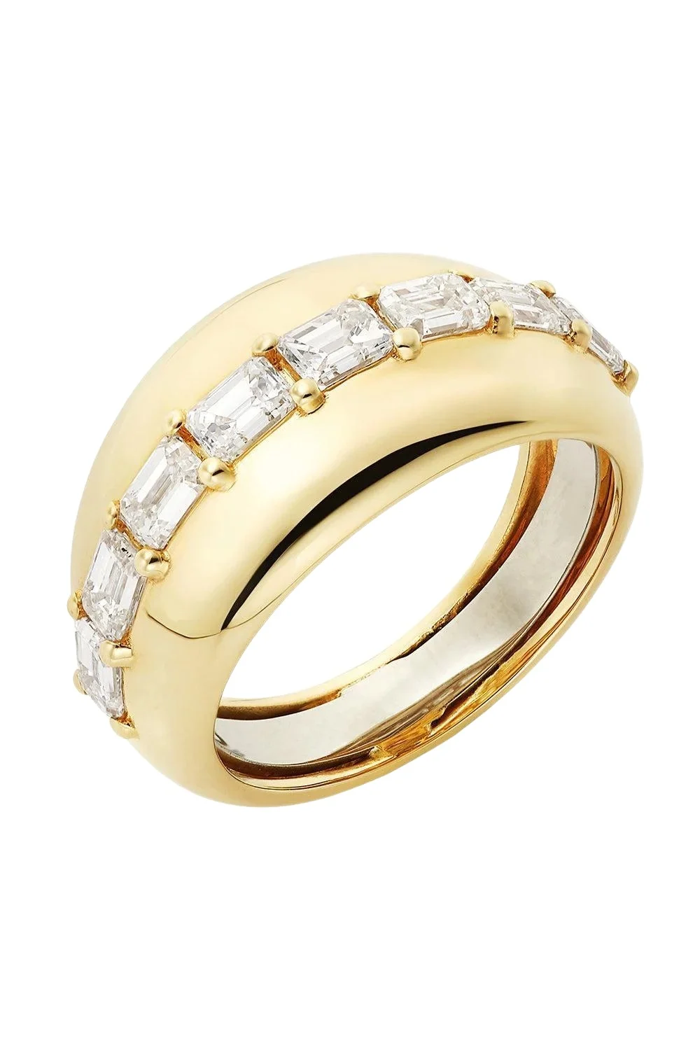Robinson Pelham Diamond Baguette Meteor Ring