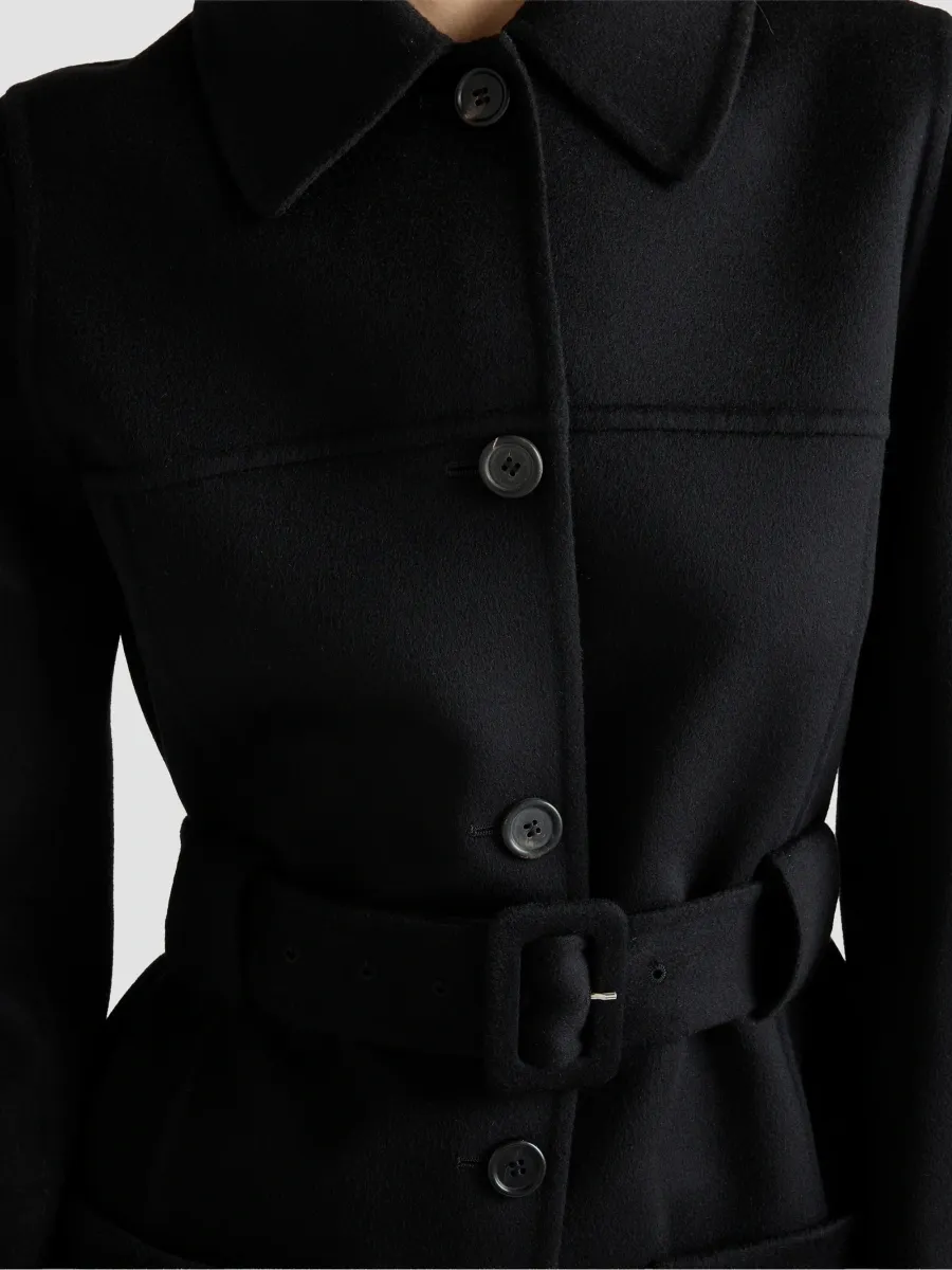 Prada Women's Single-Breasted Double Cloth Caban Jacket | Thumbnail 5