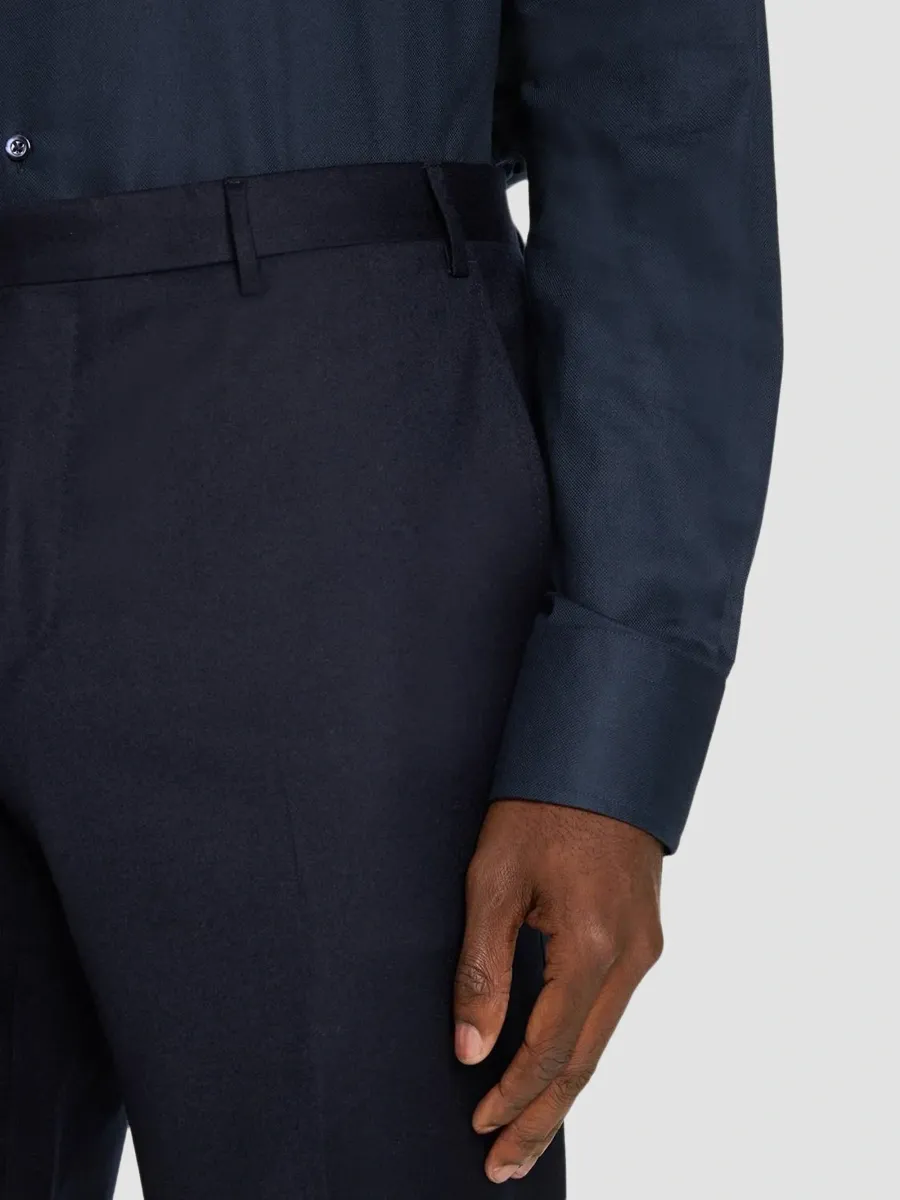 CORNELIANI Men's Stretch-Wool Flannel Pants | Thumbnail 5 CORNELIANI Men's Stretch-Wool Flannel Pants | Thumbnail 5