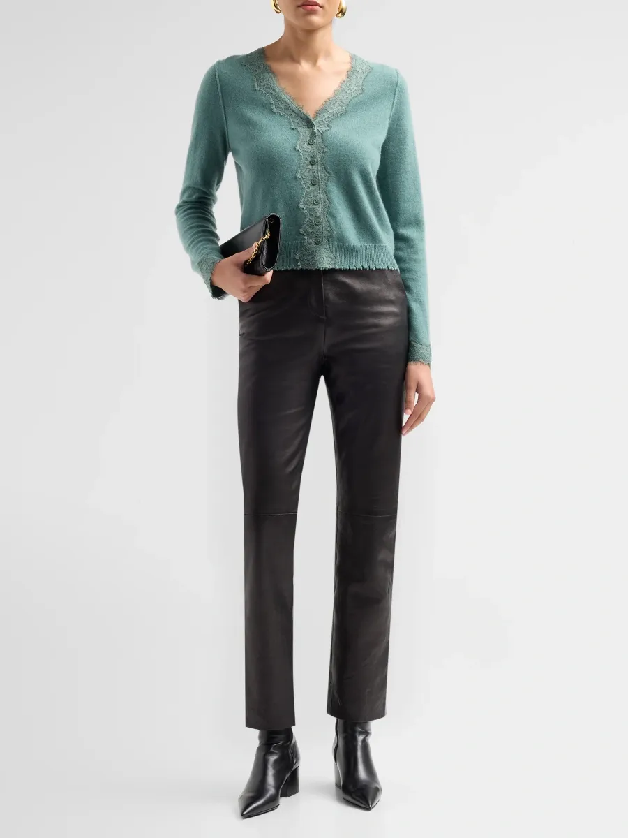 RE/DONE Women's Ruby Cashmere Cardigan | Thumbnail 2 RE/DONE Women's Ruby Cashmere Cardigan | Thumbnail 2