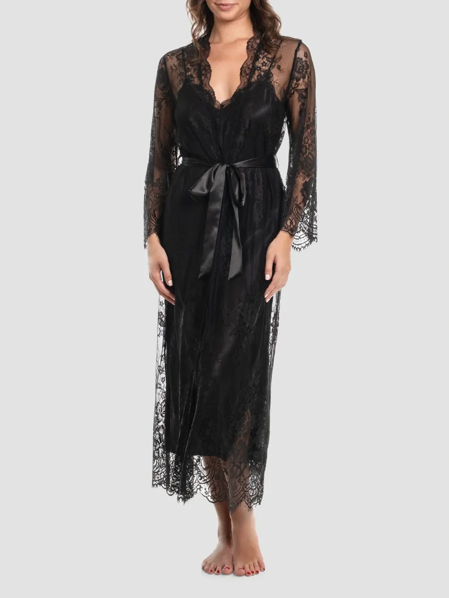 In Bloom Women's Britta Lace Robe | Thumbnail 2
