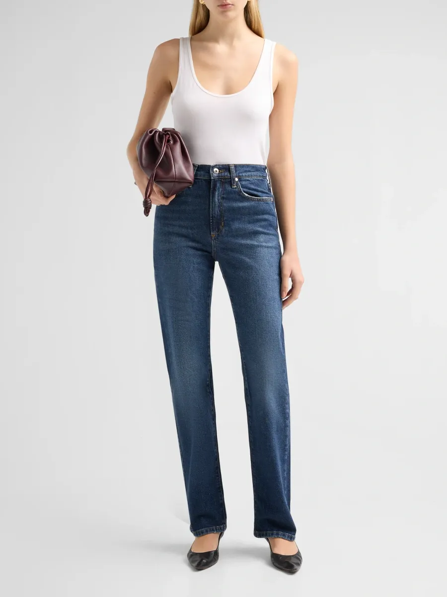 Joe's Jeans Women's The Margot High-Rise Straight Jeans | Thumbnail 2