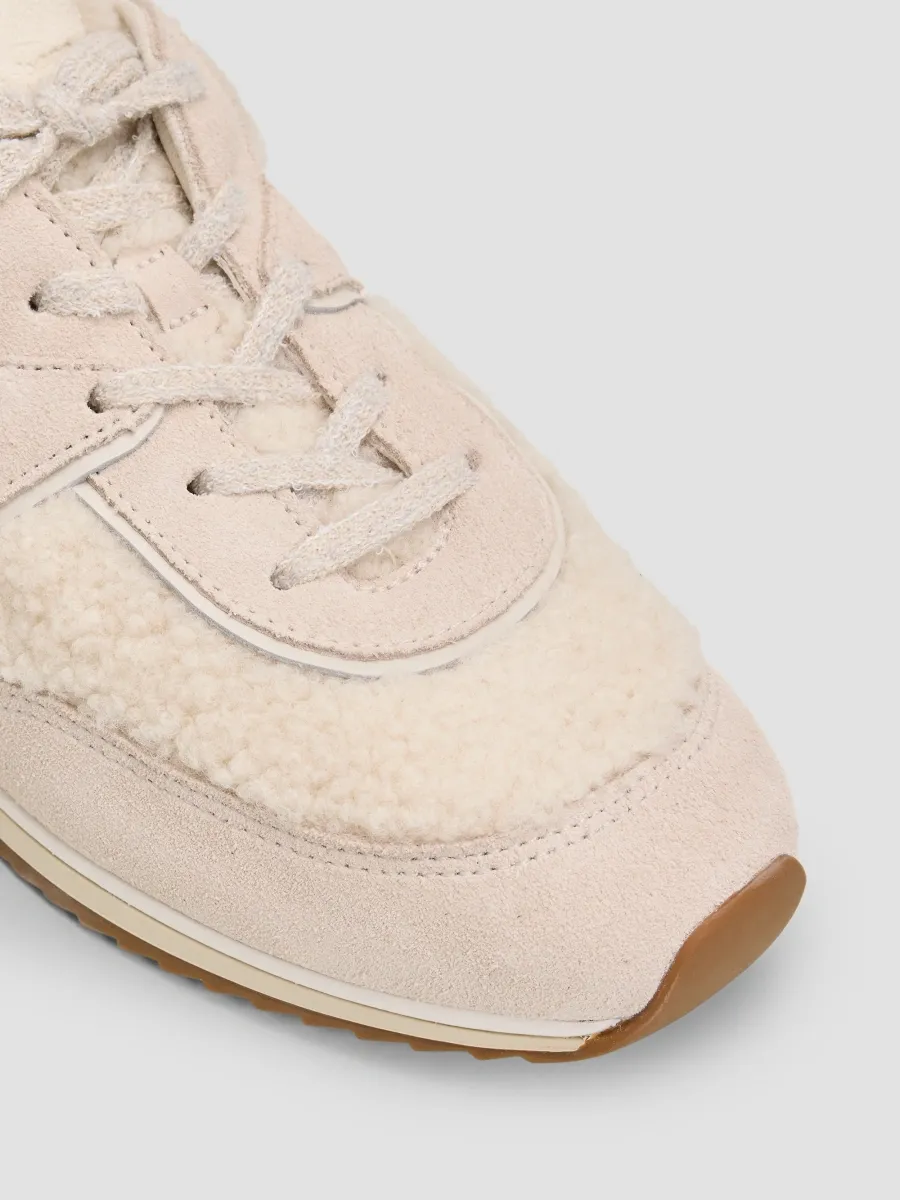 rag & bone Women's Retro Trainer Sherpa Sneakers | Thumbnail 3 rag & bone Women's Retro Trainer Sherpa Sneakers | Thumbnail 3