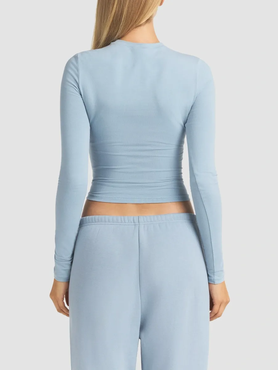 Skims Women's Long Sleeve T-Shirt | Thumbnail 3 Skims Women's Long Sleeve T-Shirt | Thumbnail 3