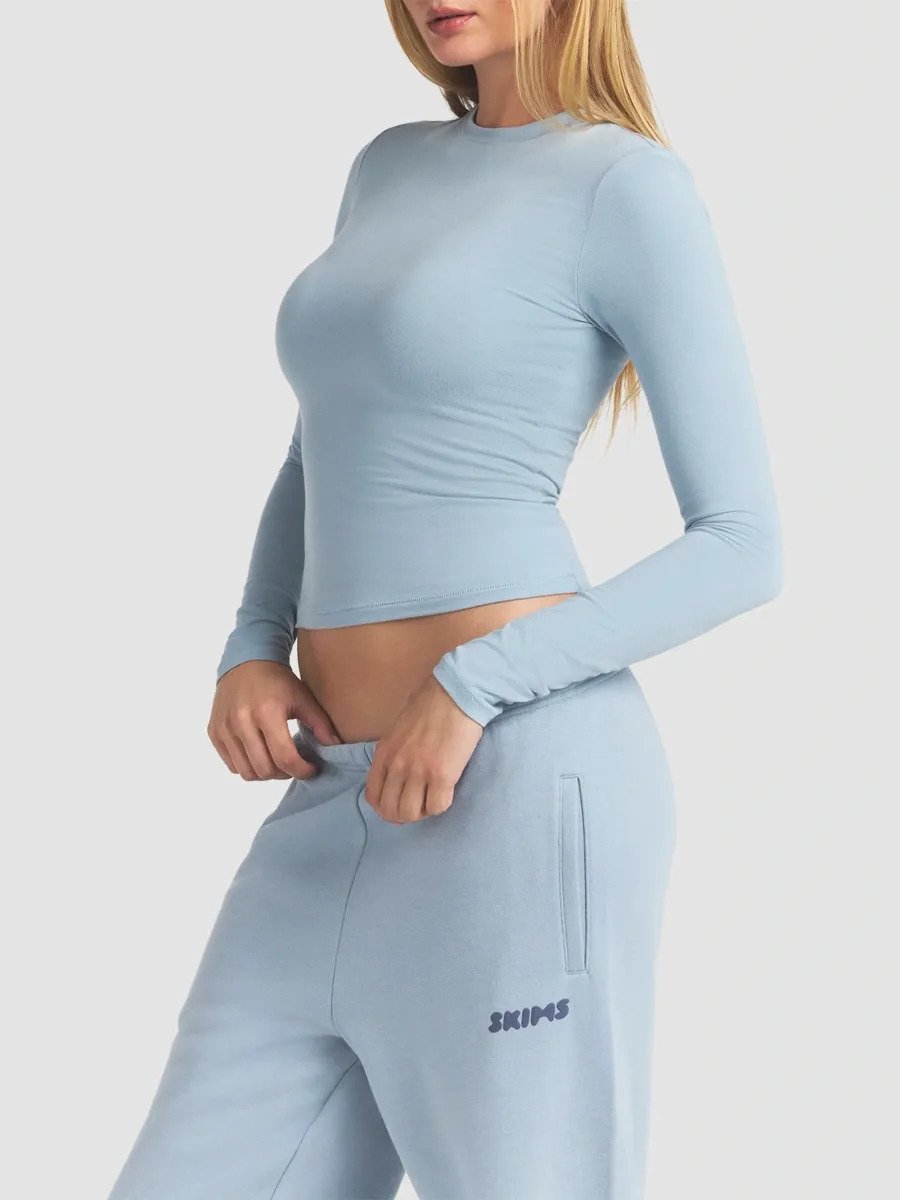 Skims Women's Long Sleeve T-Shirt | Thumbnail 5 Skims Women's Long Sleeve T-Shirt | Thumbnail 5