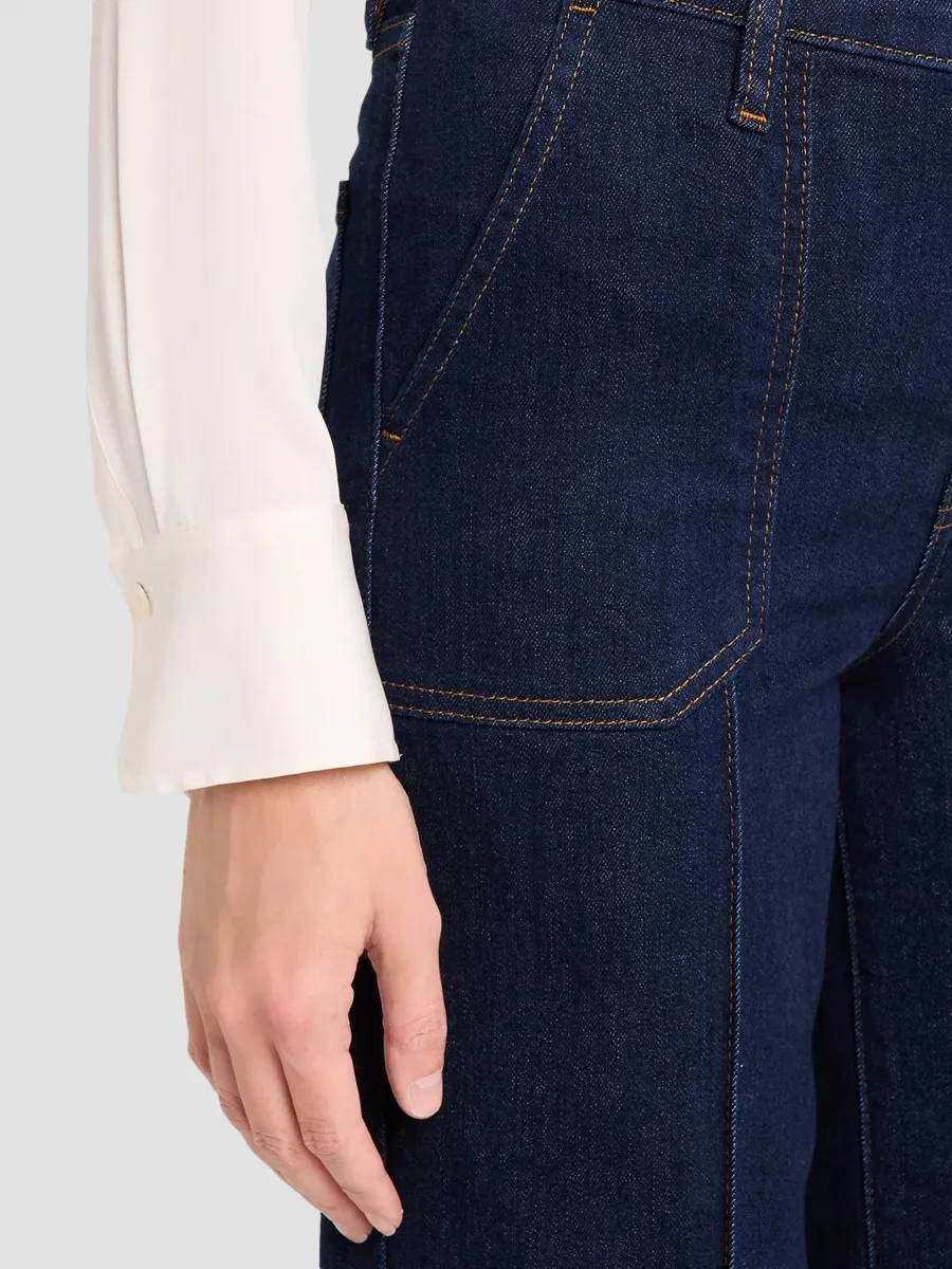 Frame Women's Le Pixie Slim Palazzo Pintuck Pocket Jeans | Thumbnail 5 Frame Women's Le Pixie Slim Palazzo Pintuck Pocket Jeans | Thumbnail 5