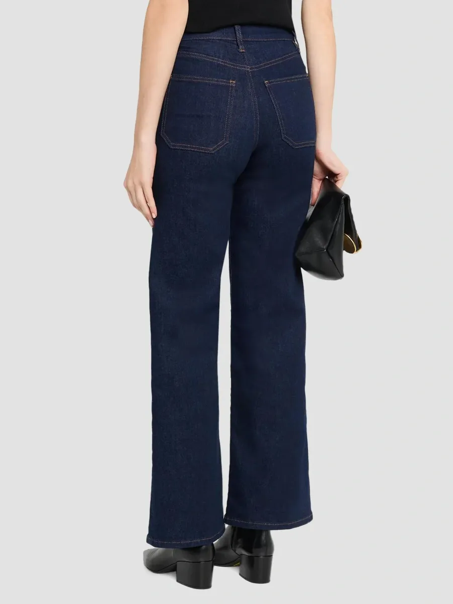 Frame Women's Le Slim Palazzo Pintuck Pocket Jeans | Thumbnail 3