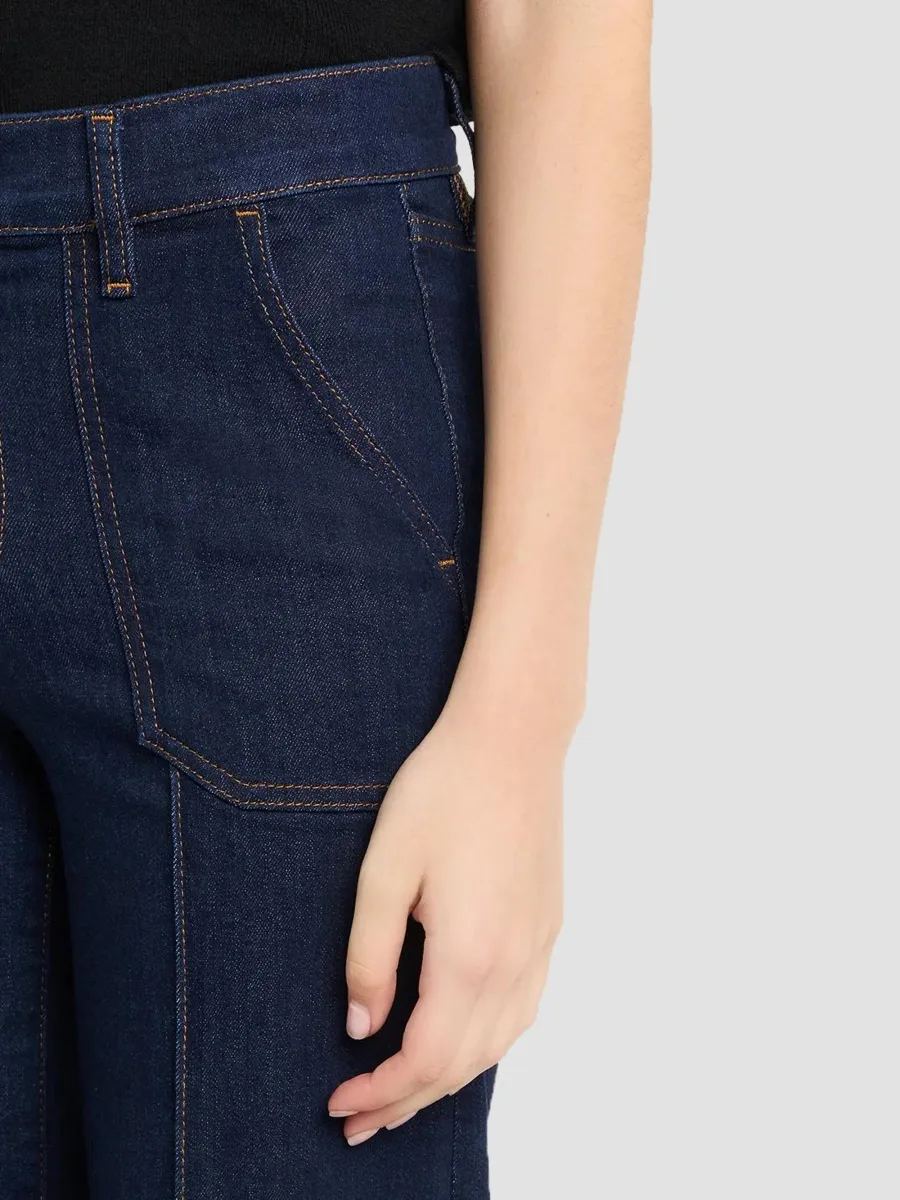 Frame Women's Le Slim Palazzo Pintuck Pocket Jeans | Thumbnail 5