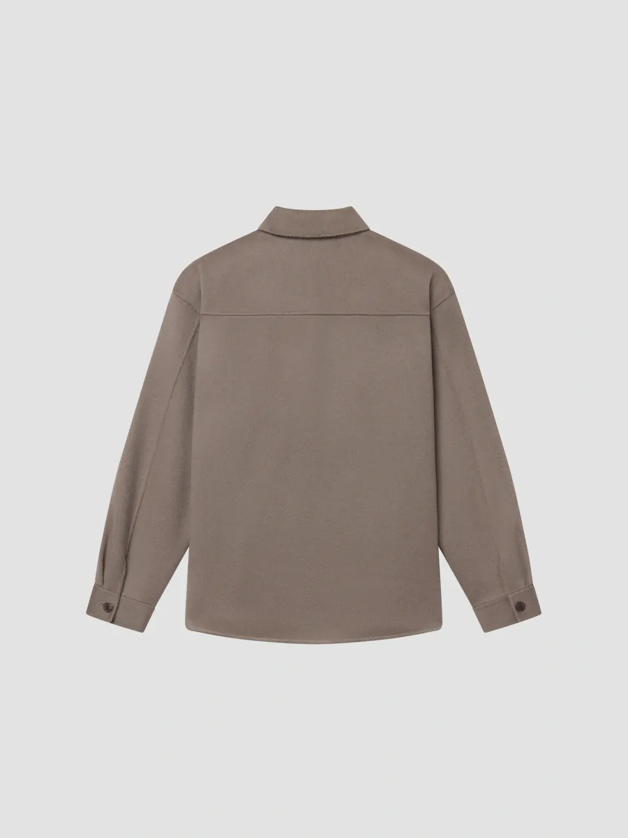 Frame Men's Double-Pocket Wool Overshirt | Thumbnail 8 Frame Men's Double-Pocket Wool Overshirt | Thumbnail 8