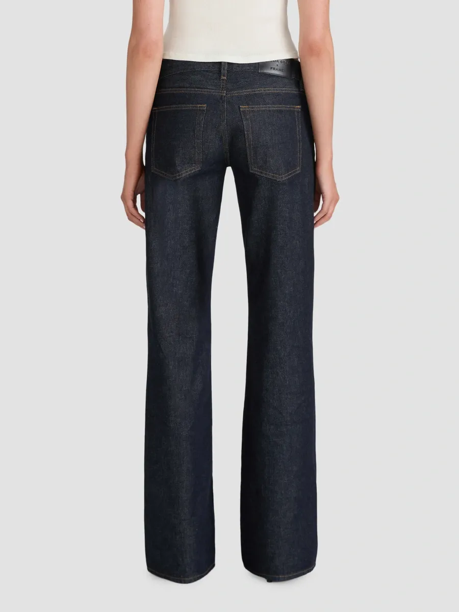 Frame Women's The Gray Low-Rise Flared-Leg Jeans | Thumbnail 3