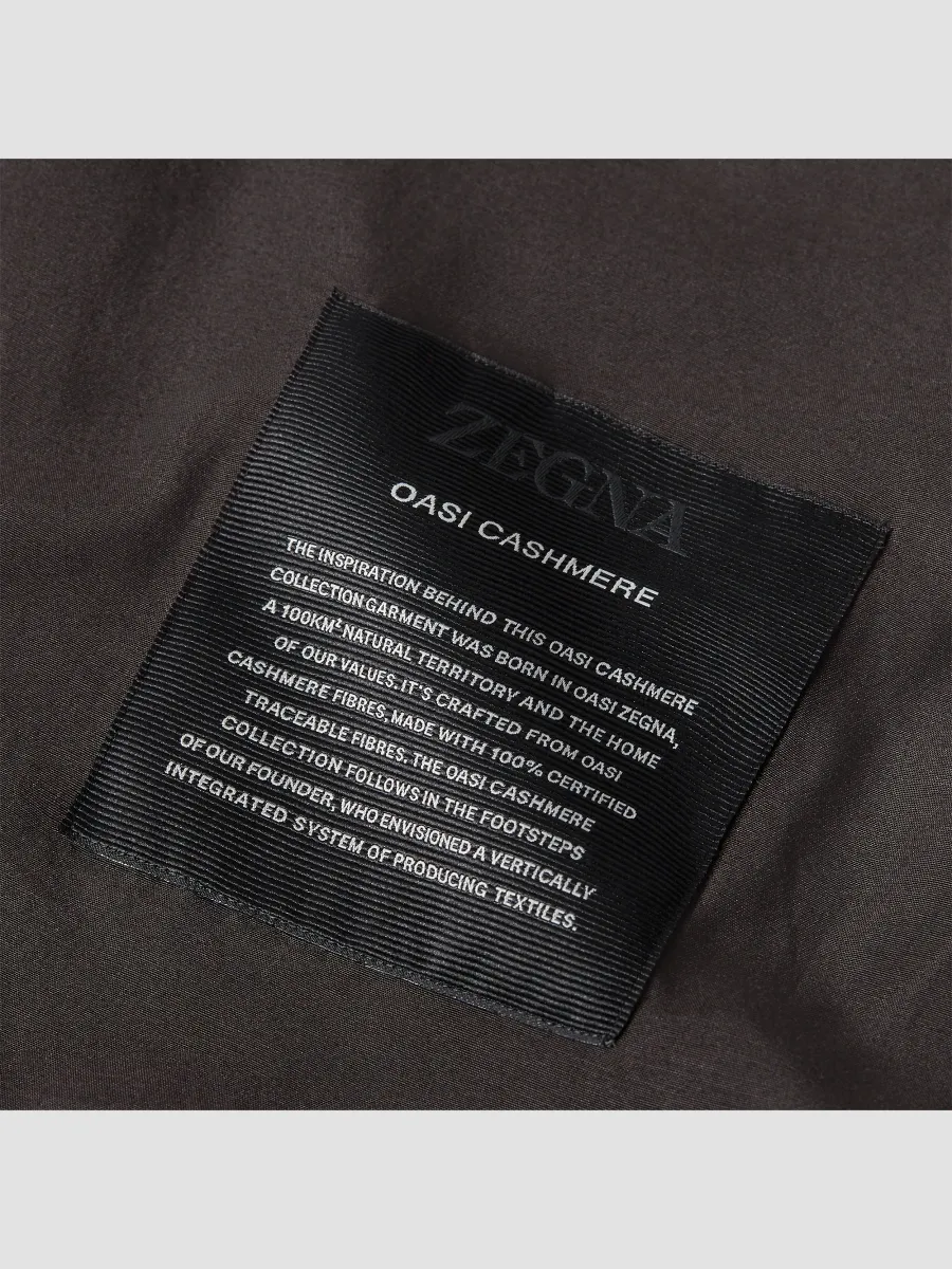 Zegna Men's Oasi Cashmere Overshirt | Thumbnail 4 Zegna Men's Oasi Cashmere Overshirt | Thumbnail 4