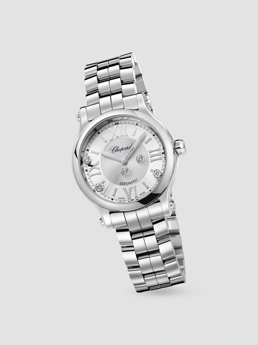 Chopard Women's Happy Sport Stainless Steel & 0.25 TCW Diamond Bracelet Watch/30MM | Thumbnail 2 Chopard Women's Happy Sport Stainless Steel & 0.25 TCW Diamond Bracelet Watch/30MM | Thumbnail 2